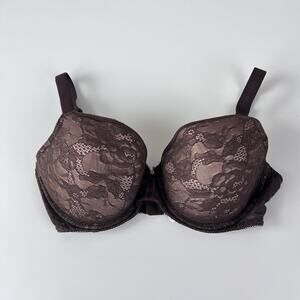 WACOAL Women's Lace Finesse Contour Bra Brown Size 36G Underwire